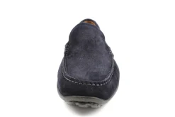Lloyd Komfort Slipper blau Mokassin Emilio, Blau-Herren Slipper