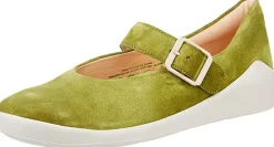 Think Komfort Slipper grün Duene-Damen Slipper