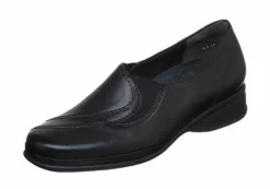 Semler Komfort Slipper schwarz-Damen Slipper