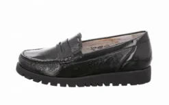 Waldläufer Komfort Slipper schwarz 549002-Damen Slipper