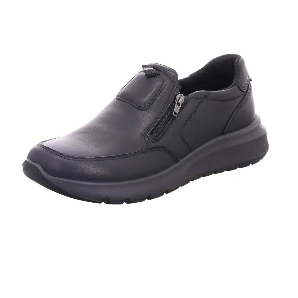 Ara Komfort Slipper schwarz Arizona-Herren Slipper