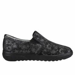 Waldläufer Komfort Slipper schwarz Daisy Bronx-Damen Slipper