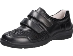 Waldläufer Komfort Slipper schwarz 312H01-Damen Slipper