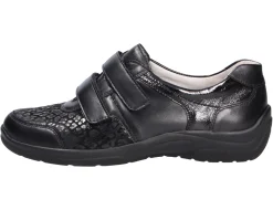 Waldläufer Komfort Slipper schwarz 312H01-Damen Slipper