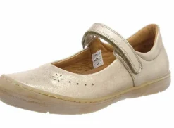 Froddo Mädchen Halbschuhe rose Ballerina gold-Kinder Sneaker & Schnürer