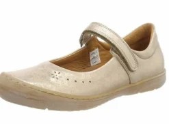 Froddo Mädchen Halbschuhe rose Ballerina gold-Kinder Sneaker & Schnürer