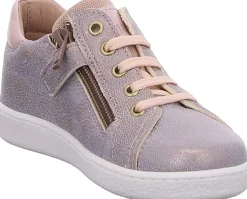 Bisgaard Mädchen Halbschuhe silber Tilde stone-Kinder Sneaker & Schnürer