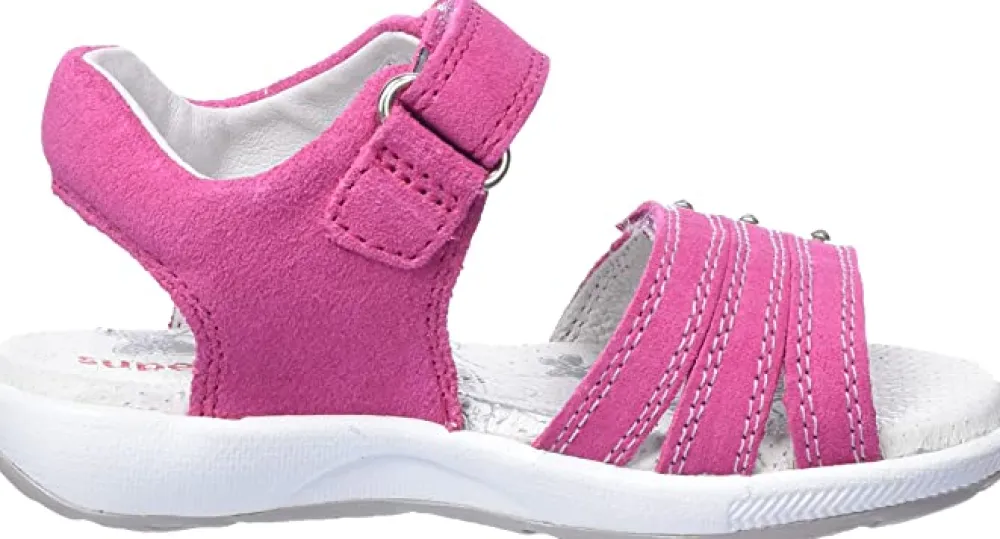Superfit Mädchen Sandalen lila/pink-Kinder Sandalen
