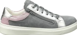 Superfit Mädchen Sneaker silber-Kinder Sneaker & Schnürer