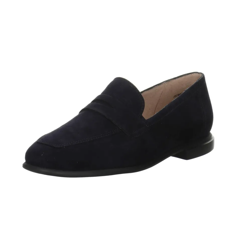 Paul Green Modische Pumps blau-Damen Slipper