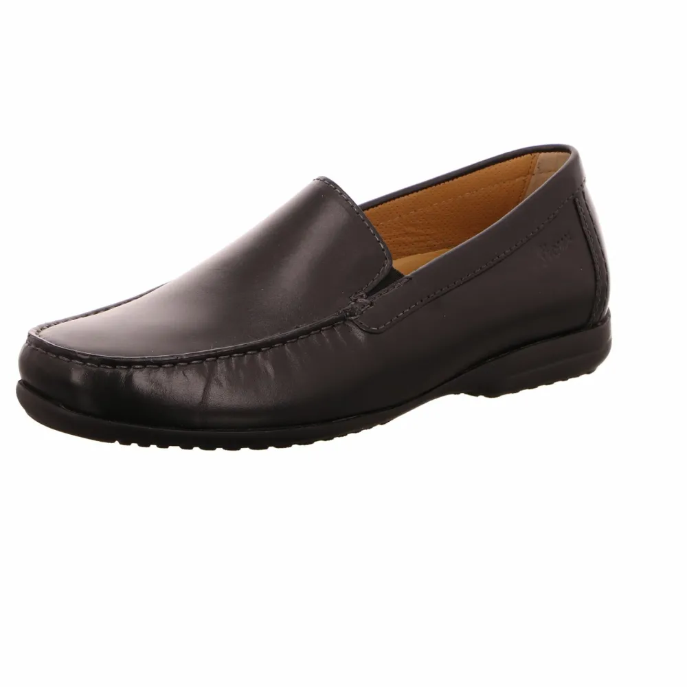 Sioux Mokassin schwarz gion xl-Herren Slipper