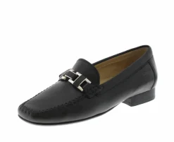 Sioux Mokassins schwarz Mokassin-Damen Slipper