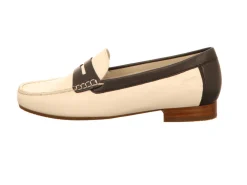 Sioux Mokassins weiss Corbina-Damen Slipper