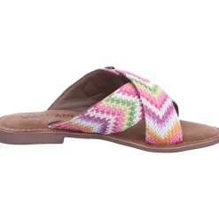 Lazamani Pantoletten-Damen Sandalen