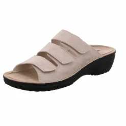 Rohde Pantoletten beige-Damen Sandalen