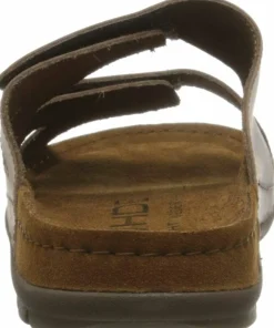 Rohde Pantoletten braun-Herren Sandalen