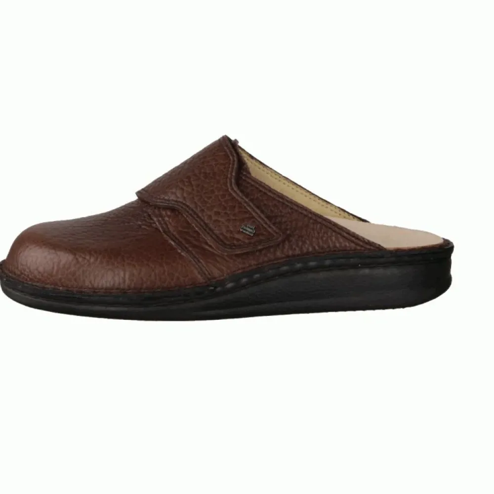 Finn Comfort Pantoletten braun Amalfi-Herren Sandalen