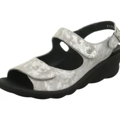 Wolky Pantoletten grau Scala taupe-Damen Sandalen