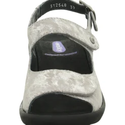 Wolky Pantoletten grau Scala taupe-Damen Sandalen