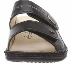 Finn Comfort Pantoletten schwarz-Damen Sandalen