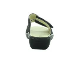 Longo Pantoletten schwarz-Damen Sandalen