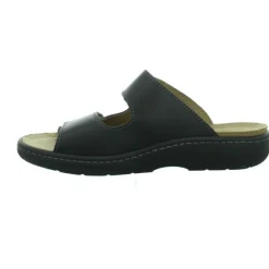 Longo Pantoletten schwarz-Herren Sandalen