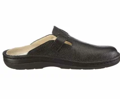 Berkemann Pantoletten schwarz Max-Herren Sandalen