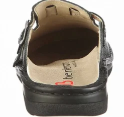 Berkemann Pantoletten schwarz Max-Herren Sandalen