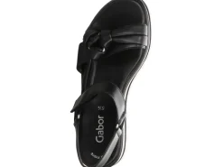 Gabor Plateau Sandalen schwarz-Damen Sandalen