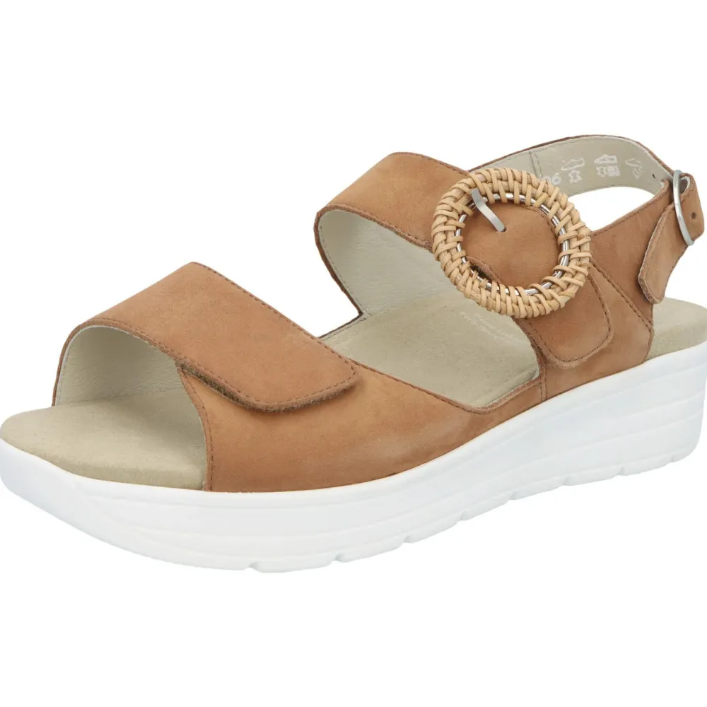 Solidus Riemchen Sandalen-Damen Sandalen