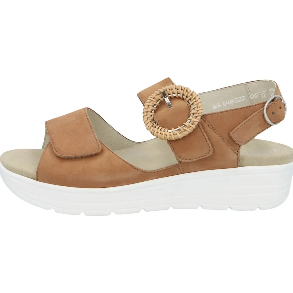 Solidus Riemchen Sandalen-Damen Sandalen