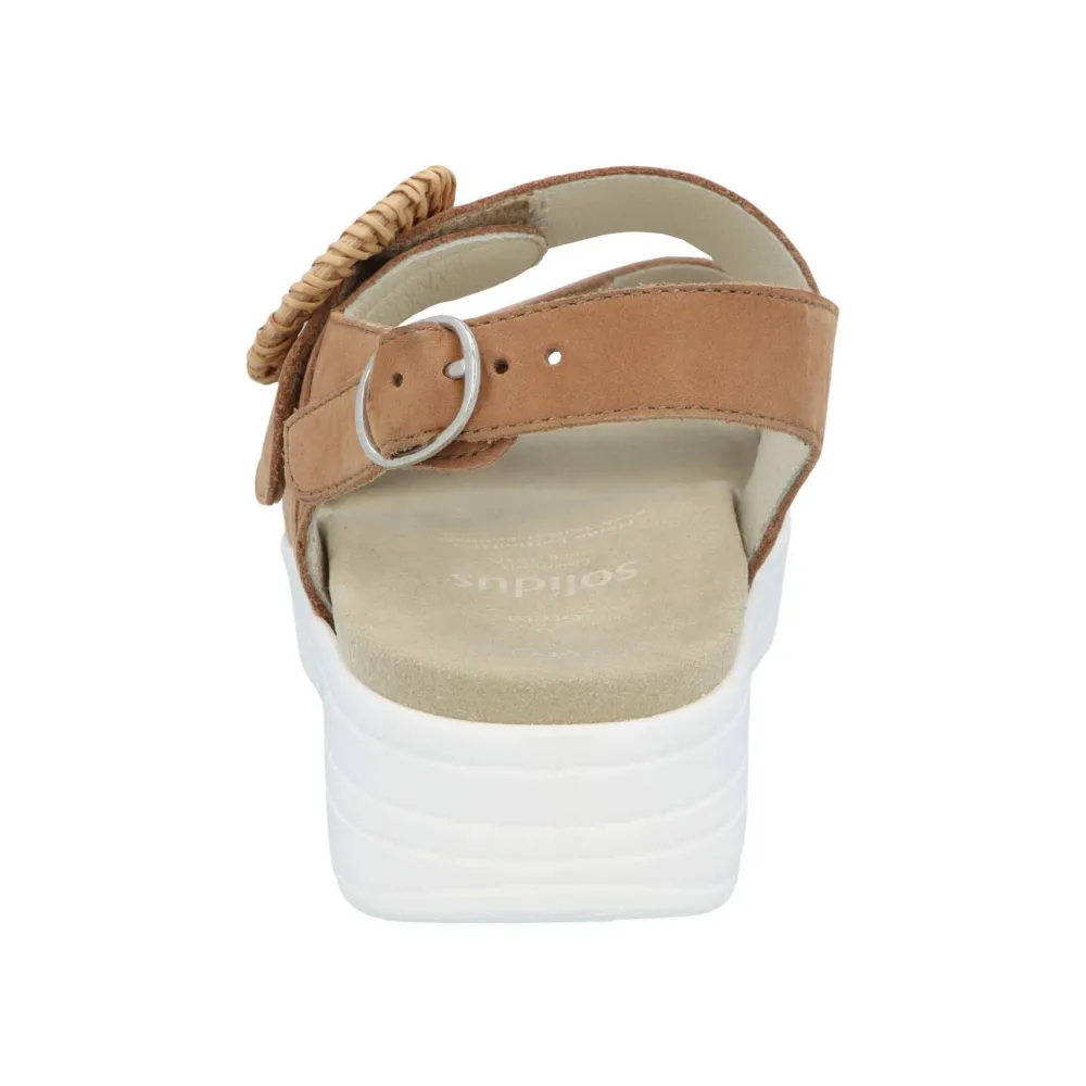 Solidus Riemchen Sandalen-Damen Sandalen