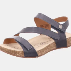 Josef Seibel Riemchen Sandalen blau Tonga 25-Damen Sandalen