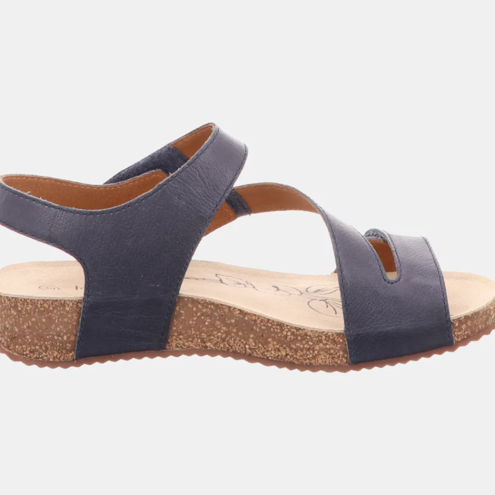 Josef Seibel Riemchen Sandalen blau Tonga 25-Damen Sandalen