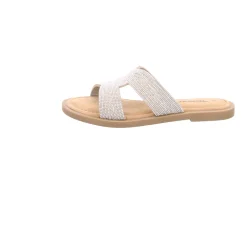 Tamaris Sabots silber-Damen Sandalen