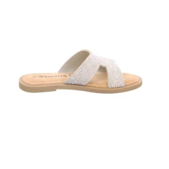 Tamaris Sabots silber-Damen Sandalen