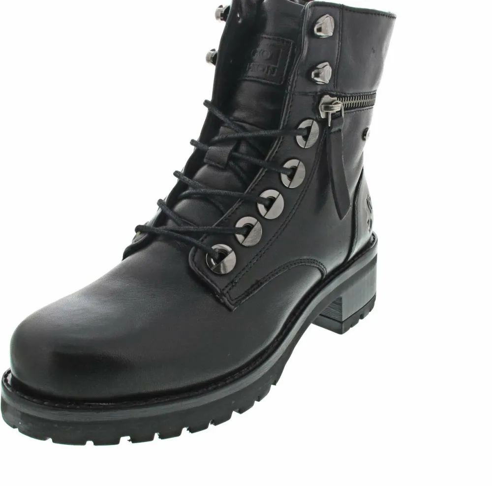 2GO Fashion Schnür-Stiefeletten-Damen Stiefel & Stiefeletten