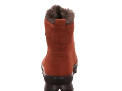 Superfit Schnür-Stiefeletten braun Stiefelette Leder NOVARA-Damen Stiefel & Stiefeletten