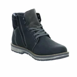 Rieker Schnür-Stiefeletten grau-Herren Stiefel & Stiefeletten