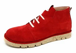 Brako Schnür-Stiefeletten rot-Damen Sneaker & Schnürer