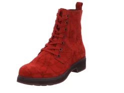 Think Schnür-Stiefeletten rot 3-000406-Damen Stiefel & Stiefeletten