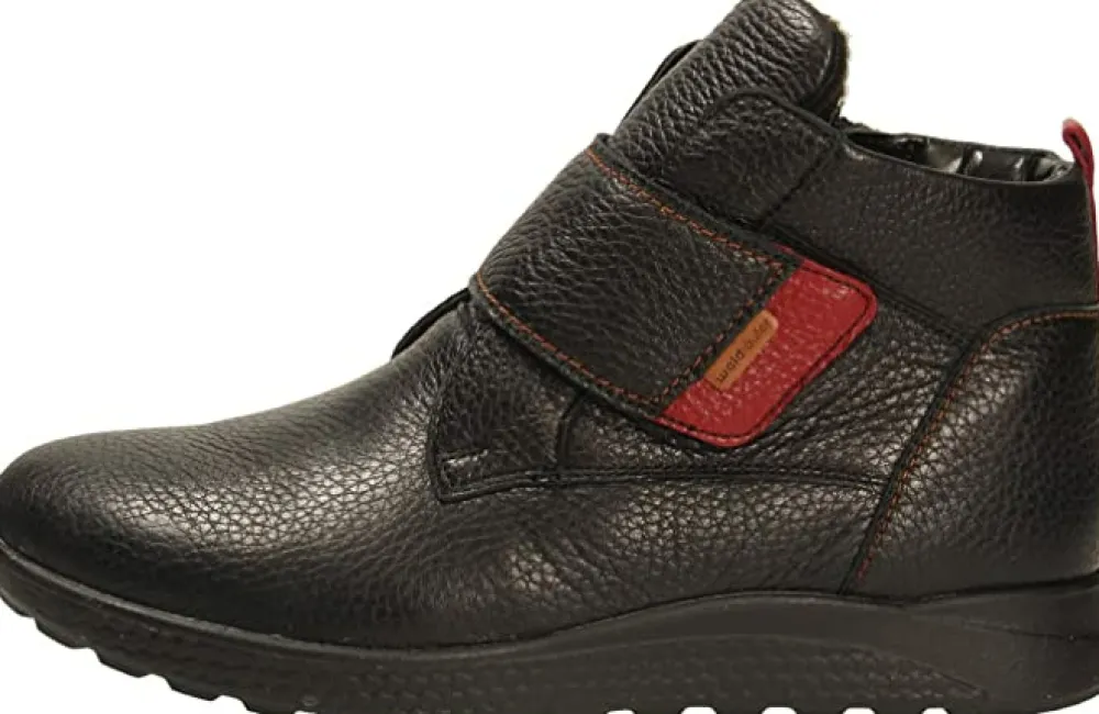 Waldläufer Schnür-Stiefeletten schwarz-Damen Sneaker & Schnürer