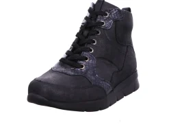 Waldläufer Schnür-Stiefeletten schwarz 2XBRONX NAJA TAIPEI BRONX-Damen Sneaker & Schnürer