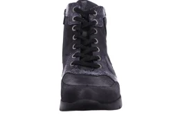 Waldläufer Schnür-Stiefeletten schwarz 2XBRONX NAJA TAIPEI BRONX-Damen Sneaker & Schnürer