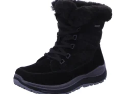 Glückschuh Schnür-Stiefeletten schwarz-Damen Stiefel & Stiefeletten