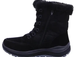 Glückschuh Schnür-Stiefeletten schwarz-Damen Stiefel & Stiefeletten