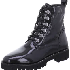 Sioux Schnür-Stiefeletten schwarz-Damen Stiefel & Stiefeletten