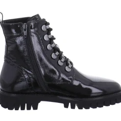 Sioux Schnür-Stiefeletten schwarz-Damen Stiefel & Stiefeletten