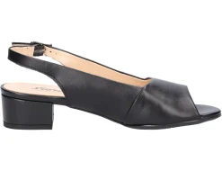 Sioux Sling-Pumps schwarz Zippora Peep-Toe schwarz-Damen Pumps