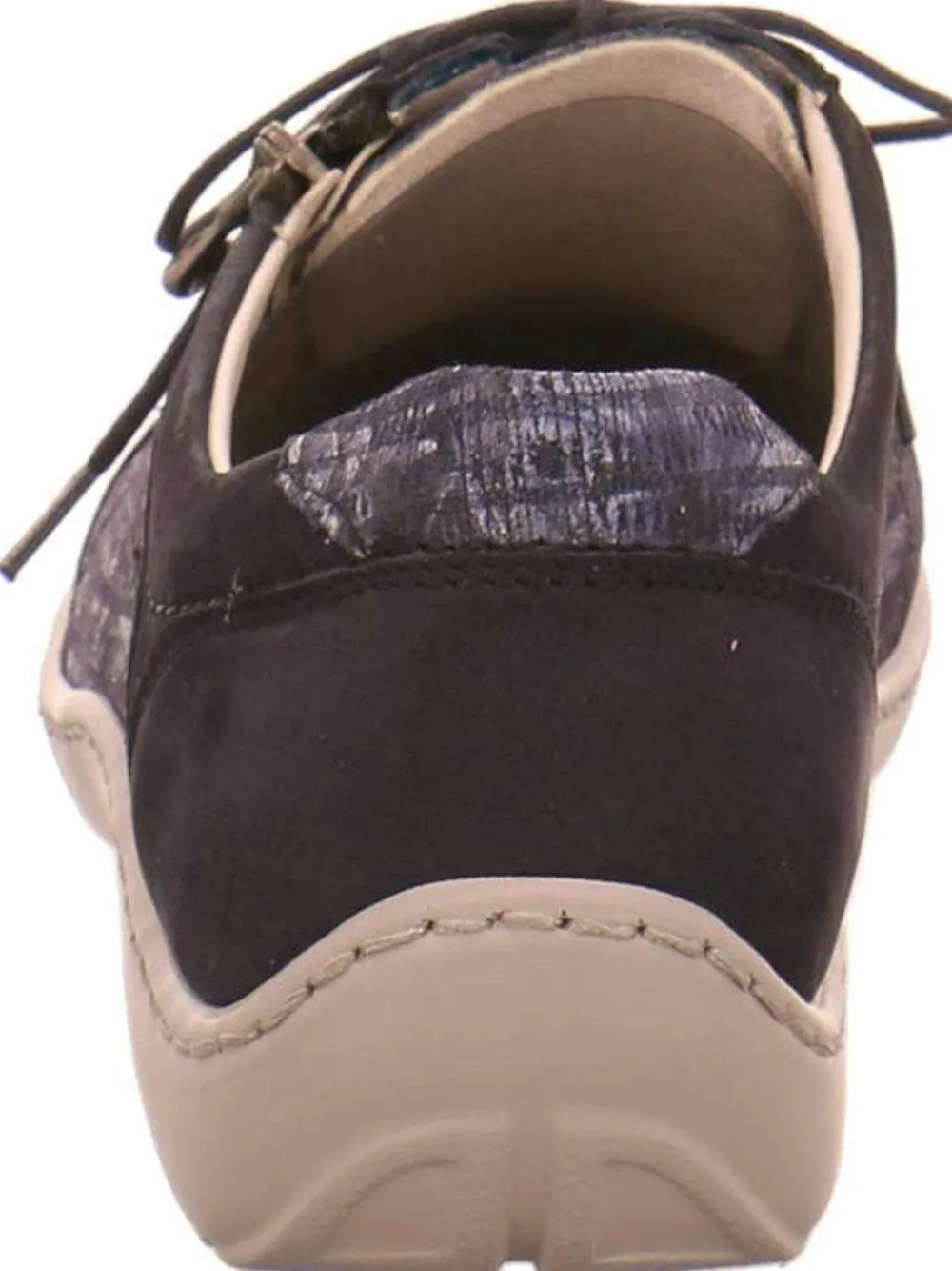 Waldläufer Sneaker blau HENNI-Schnürer-Damen Sneaker & Schnürer